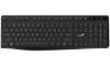 Obrázek GENIUS klávesnice KB- 7200, bezdrátová 2, 4GHz, Mini- receiver, Copilot, CZ+SK layout, černá