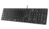 Obrázek GENIUS Klávesnice Slimstar K500 Education, Bez písmen, Drátová USB, černá