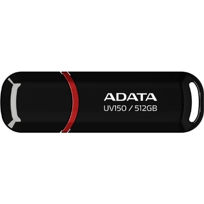 Obrázek ADATA Flash Disk 512GB UV150, USB 3.2, černá