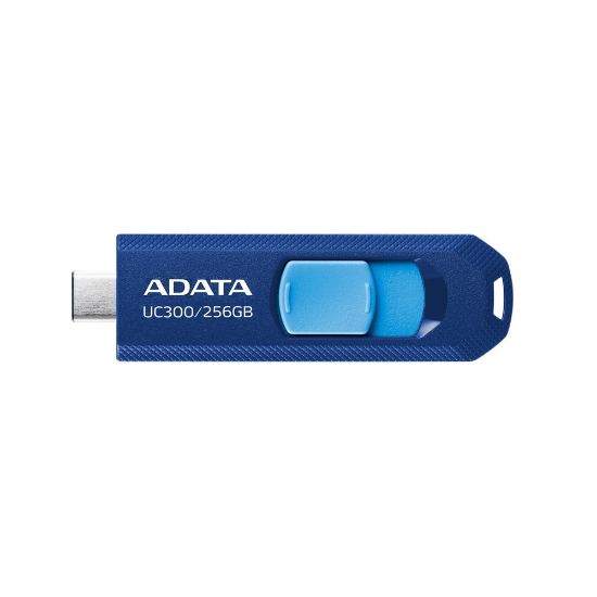 Obrázek ADATA Flash Disk 256GB UC300, USB-C 3.2, modrá