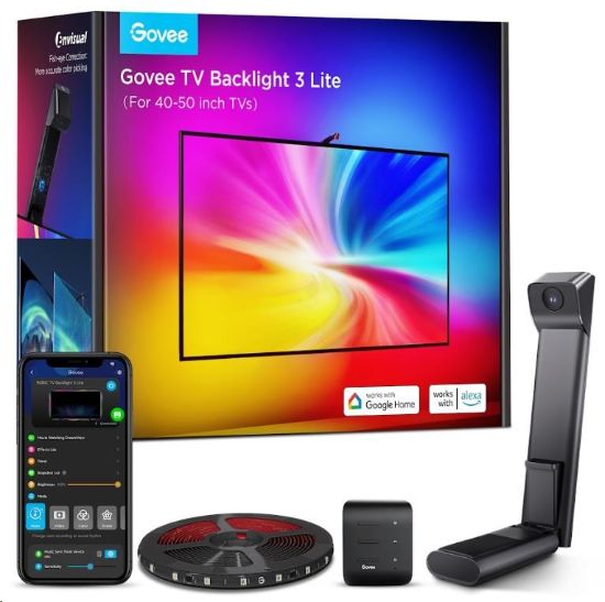 Obrázek Govee TV Backlight 3 Lite TV 40-50" SMART LED podsvícení RGBIC