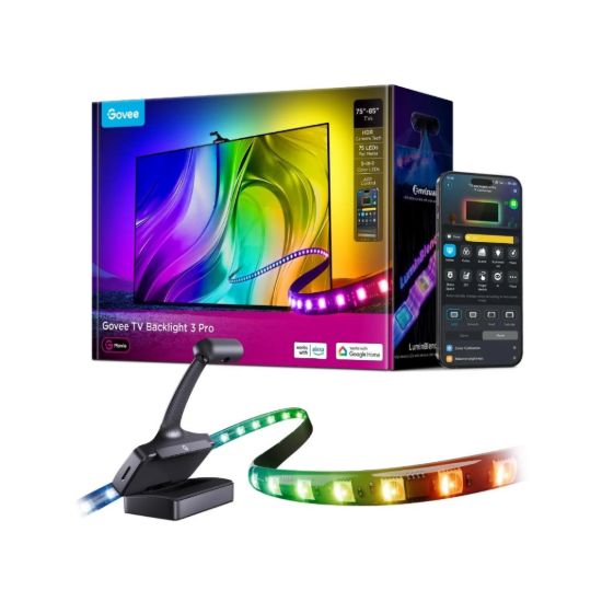 Obrázek Govee TV Backlight 3 Pro 75-85" SMART LED podsvícení RGBIC
