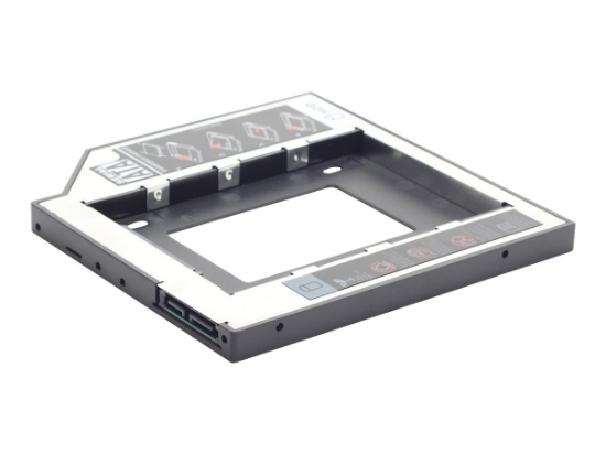 Obrázek GEMBIRD MF-95-01 Slim Mounting frame for SATA 25 drive to 5.25 bay