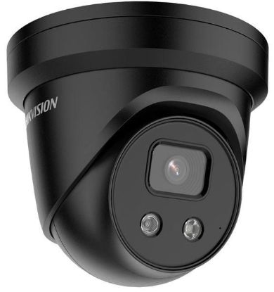 Obrázek HIKVISION DS- 2CD2346G2- IU(BLACK)(2.8mm)(C) 4MPix IP Turret AcuSense kamera; IR 30m, IP67, mikrofon, černá