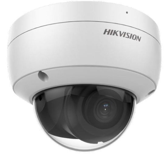 Obrázek HIKVISION DS-2CD2143G2-IU(2.8mm) 4MPix IP Dome kamera; IR 30m, mikrofon, IP 67, IK10