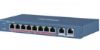 Obrázek HIKVISION DS- 3E0310HP- E switch 8 x 100TX PoE (1xHi- PoE- 60 W) + 2x Gb, 110 W - dosah až 250m