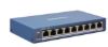 Obrázek HIKVISION DS- 3E1309P- EI, Smart managed switch 8x 100TX PoE + 1x Gb uplink, 110 W, Super PoE