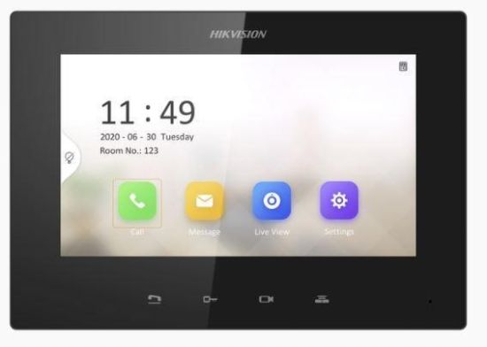 Obrázek HIKVISION DS-KH6220-LE1, 7" IP bytový nedotykový monitor; PoE
