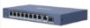 Obrázek HIKVISION DS- 3E0510P- E (8+2), switch 8xGb PoE + 1x Gb uplink RJ- 45 + 1x Gb uplink SFP, 110 W