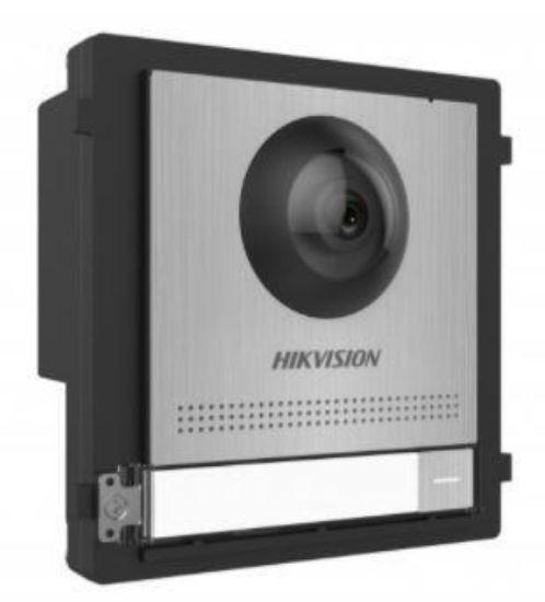 Obrázek Hikvision DS-KD8003-IME1(B)/S, Modul IP interkomu 1-tlačítkový s kamerou; nerez