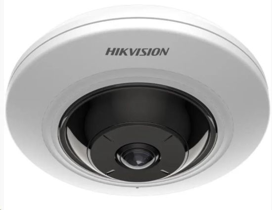 Obrázek Hikvision DS-2CD2955G0-ISU(1.05mm), 5MPix IP Fisheye kamera; IR 8m, Audio, Alarm