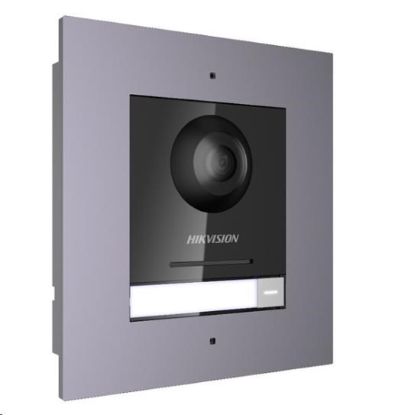 Obrázek Hikvision DS- KD8003- IME1(B)/ Flush, IP zápustný dveřní interkom 1- tlačítkový