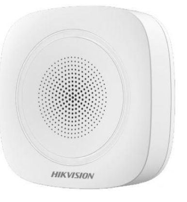 Obrázek HIKVISION DS- PS1- I- WE(RED Indicator), AX PRO Bezdrátová vnitřní siréna (červená)
