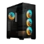 Obrázek GIGABYTE case GB-C500P ST, Mid tower, 1xUSB-C 3.2, 2xUSB 3.0, 4x 120mm ARGB Fan, černá