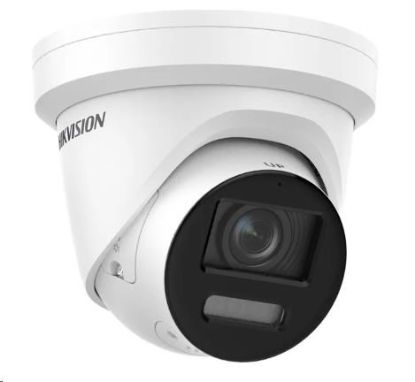 Obrázek Hikvision DS-2CD2387G2H-LISU/SL(2.8mm)(eF), 8MPix IP Turret Hybrid ColorVu AcuSense kamera; LED/IR 40m, WDR 130dB,audio,
