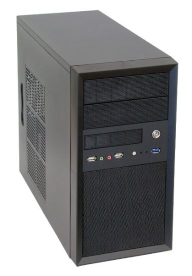 Obrázek CHIEFTEC skříň Mesh Series/ uATX, CT- 01B, 350 W, Black, USB 3.0