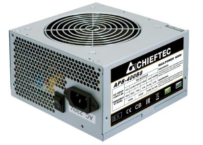 Obrázek CHIEFTEC zdroj Value, APB- 500B8, 500W, ATX- 12V V.2.3 , PS- 2 type with 12cm Fan, Active PFC, 230V