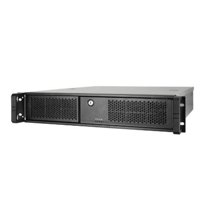 Obrázek CHIEFTEC skříň Rackmount 2U mATX/ATX, UNC-209SR-B-OP, 20" Slide Rail, Black