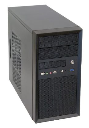Obrázek CHIEFTEC skříň Mesh Series/uATX, CT-01B, Black, USB 3.0