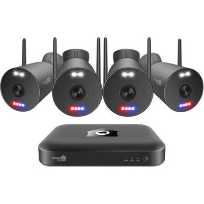 Obrázek iGET HOMEGUARD HGNVK109104 - Wireless 3K NVR 10CH + 4x WiFi 3K kamera