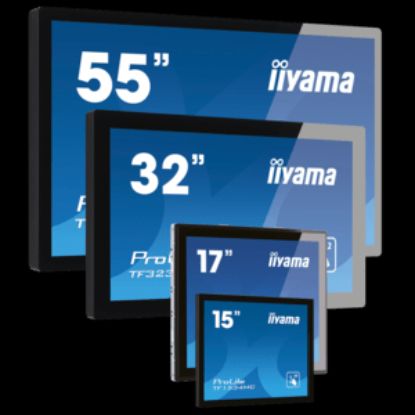 Obrázek iiyama ProLite open-frame LCDs, 39.6 cm (15,6''), Projected Capacitive, 10 TP, Full HD, kit (USB), black