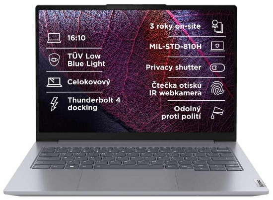 Obrázek LENOVO NTB ThinkBook 14 G7 - Ultra7 155H, 14" WUXGA, 16GB, 1TBSSD, FHD+I Rcam,W11P