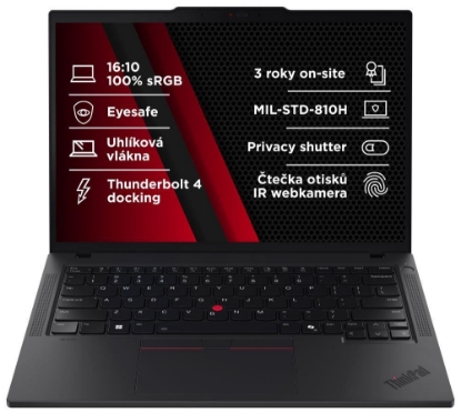 Obrázek LENOVO NTB Thinkpad T14 AMD G5 - Ryzen7 PRO 8840U,14" WUXGA,32GB,1TBSSD,IRcam,W11P