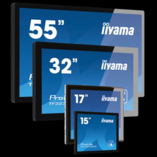 Obrázek iiyama TF3215MC-B2, 24/7, 80cm (31,5''), Projected Capacitive, Full HD, kit (USB), black