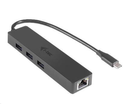 Obrázek i- tec USB- C 3.1 Slim 3- portový HUB + RJ- 45
