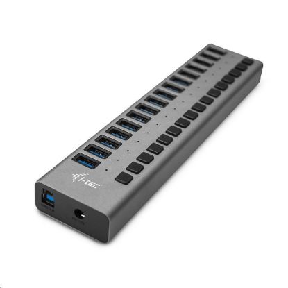 Obrázek i- tec USB 3.0 nabíjecí HUB 16port + Power Adapter 90 W