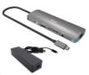 Obrázek i- tec USB- C Metal Nano Docking Station 4K HDMI LAN with Power Delivery 100 W + Charger 100 W