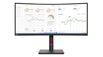 Obrázek LENOVO LCD T34w-30 - 34", VA, matný, 21:09, 3440x1440, 4ms/6ms, HDMI, DP, USB-C, VESA