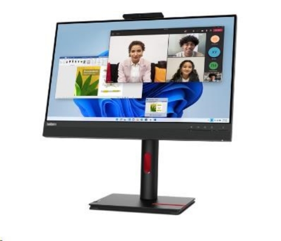 Obrázek LENOVO LCD TIO 24 Gen5 - 23.8",IPS, matný, 16:9, 4/6ms, 250cd/m2, 1000:1, DP, USB, VESA, Pivot, repro, IRcam