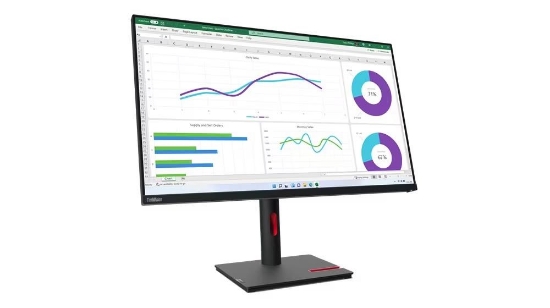 Obrázek LENOVO LCD T32h-30 - 31.5"',IPS, matný,16:9, 2560x1440, USB-C, HDMI ,DP, USB Hub, RJ-45, VESA, Pivot