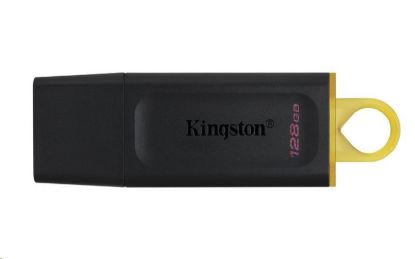 Obrázek Kingston Flash Disk 128GB USB3.2 Gen1 DataTraveler Exodia (Black + Yellow)