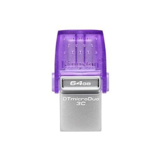 Obrázek Kingston Flash Disk 64GB DataTraveler microDuo 3C 200MB/s dual USB-A + USB-C