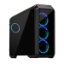 Obrázek CHIEFTEC skříň Miditower STALLION II, GP-02-OP Black, 4x RGB Rainbow Fan, 2 x USB 3.0/1x USB 2.0, side glass