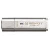 Obrázek Kingston Flash Disk IronKey 128 GB IKLP50 IronKey Locker+ 50 AES USB, w/ 256bit Encryption