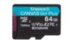 Obrázek Kingston MicroSDXC karta 64 GB Canvas Go! Plus, R: 200/ W: 160MB/ s, Class 10, UHS- I, U3, V30, A2 + Adaptér