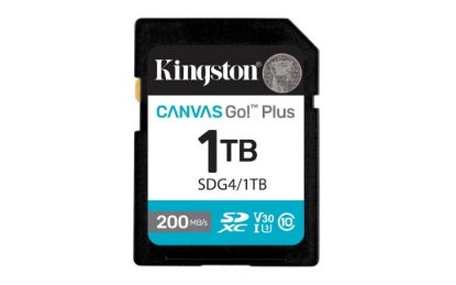Obrázek Kingston SDXC karta 1TB Canvas Go! Plus, R:200/W:160MB/s, Class 10, UHS-I, U3, V30