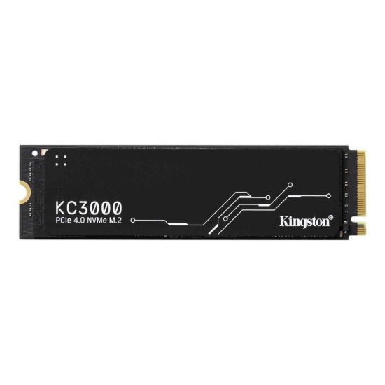 Obrázek Kingston SSD 4TB (4096GB) KC3000 M.2 2280 NVMe™ PCIe Gen 4 (R 7000MB/s; W 7000MB/s)