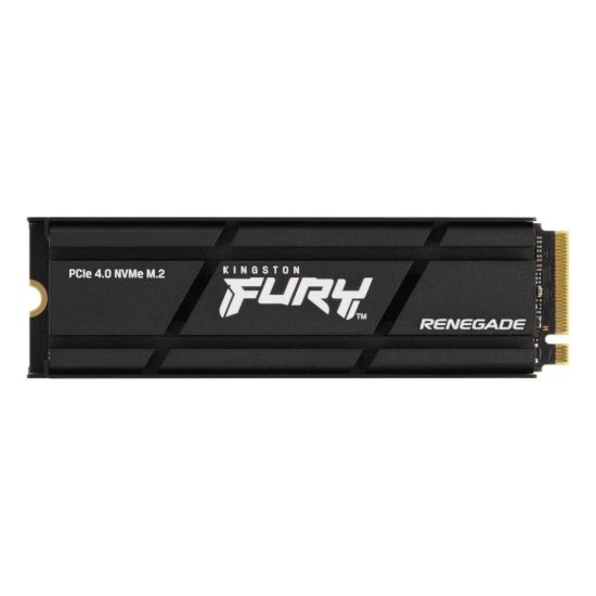 Obrázek Kingston FURY RENEGADE SSD 2TB, M.2 2280,  PCIe Gen4x4, R:7300MB/s; W:7000MB/s, Heatsink