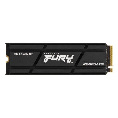 Obrázek Kingston FURY RENEGADE SSD 4TB, M.2 2280,  PCIe Gen4x4, R:7300MB/s; W:7000MB/s, Heatsink