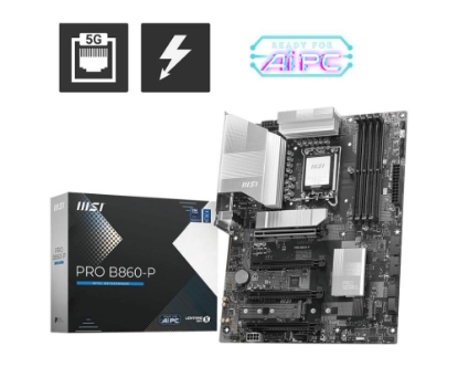Obrázek MSI MB Sc LGA1851 PRO B860-P, Intel B860