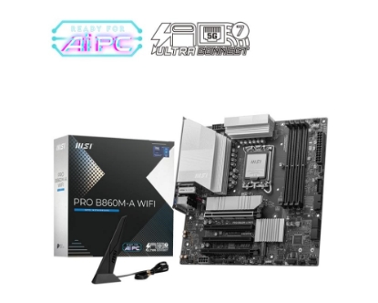 Obrázek MSI MB Sc LGA1851 PRO B860M-A WIFI, Intel B860