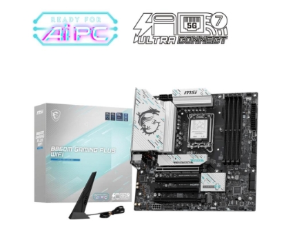 Obrázek MSI MB Sc LGA1851 B860M GAMING PLUS WIFI, Intel B860