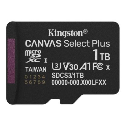 Obrázek Kingston MicroSDXC karta 1TB Canvas Select Plus, U3, V30, A1