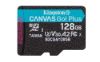 Obrázek Kingston MicroSDXC karta 128 GB Canvas Go! Plus, R: 200/ W: 160MB/ s, Class 10, UHS- I, U3, V30, A2 + Bez Adaptéru