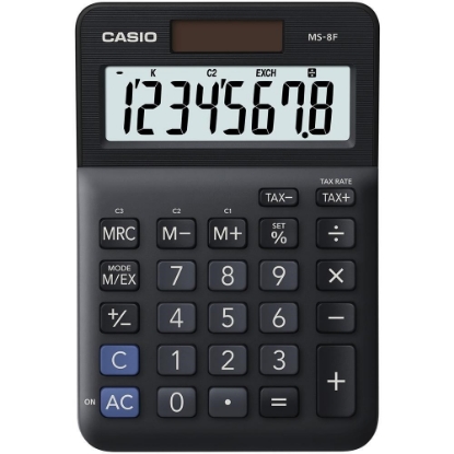 Obrázek CASIO kalkulačka MS 8 F, stolní kalkulátor