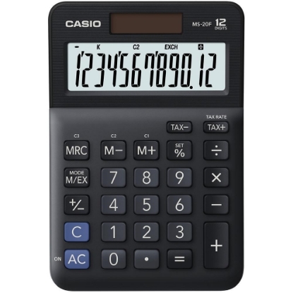 Obrázek CASIO kalkulačka MS 20 F, stolní kalkulátor